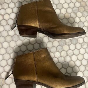 Gold Ankle Boots - Lucky Brand